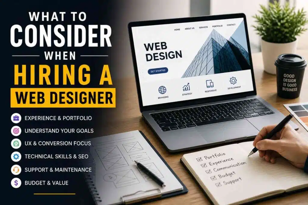 What to Consider When Hiring a Web Designer