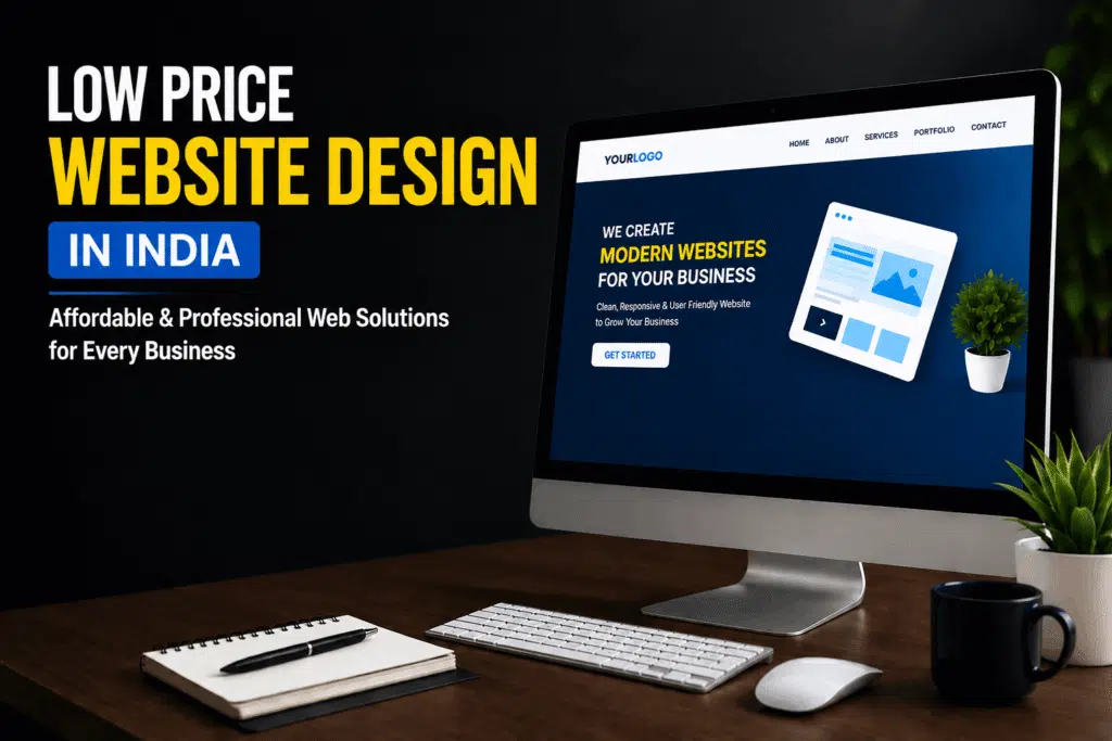 Low Price Website Design in India