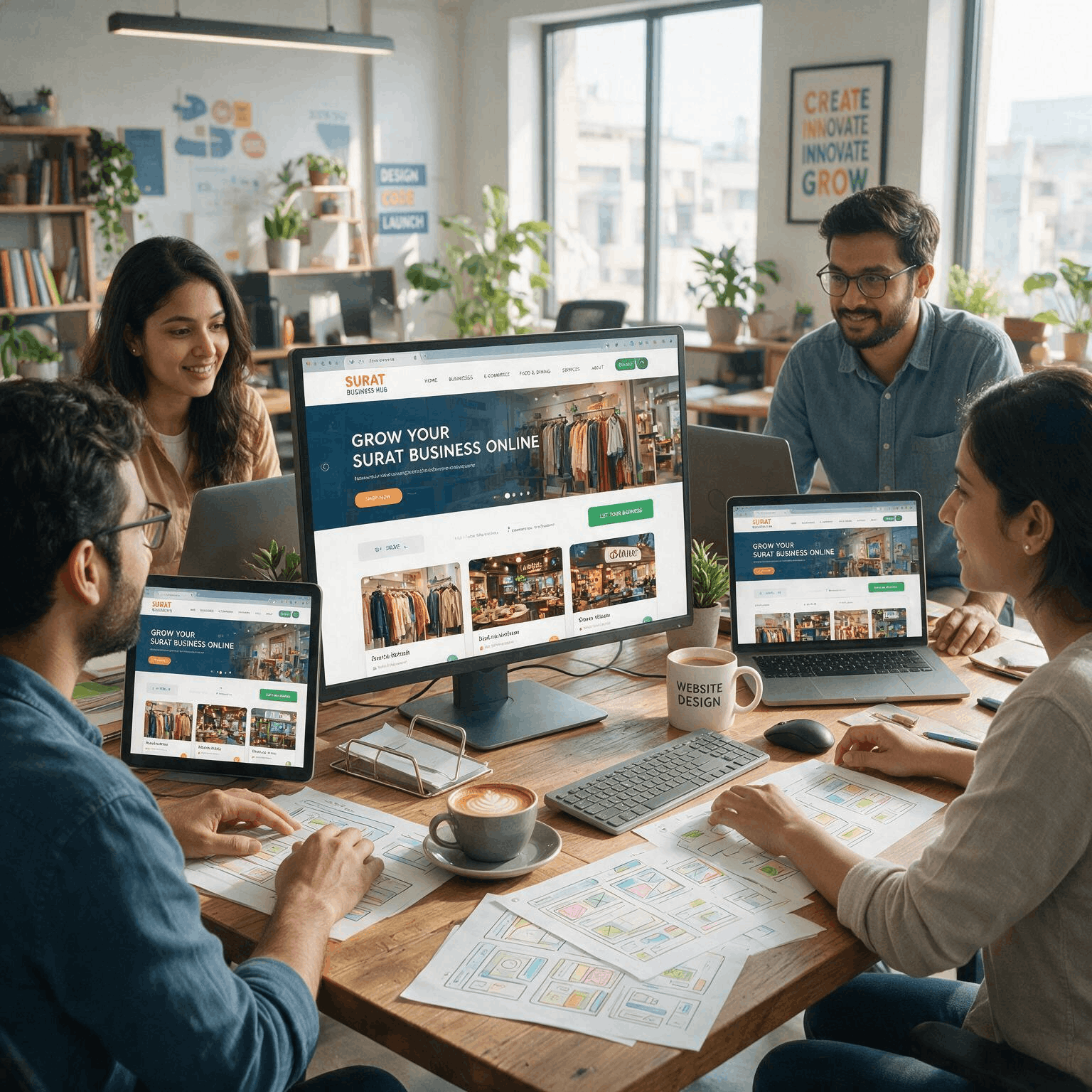 Professional Web Design Team
