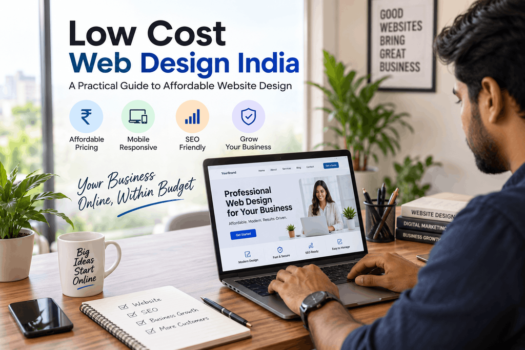 Low Cost Web Design India: A Practical Guide to Affordable Website Design